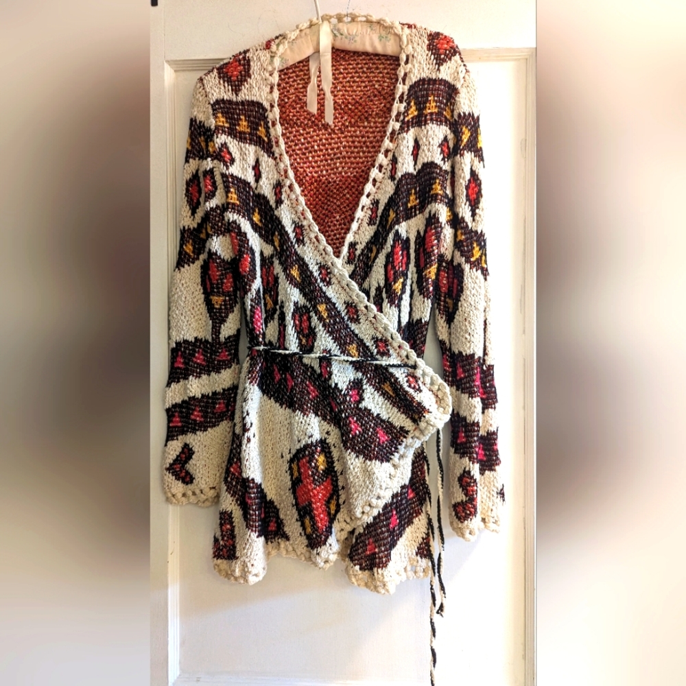 Ava Couture wrap sweater